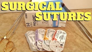 COMMON SUTURES IN SURGERY [upl. by Call729]