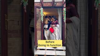 Before amp After Going To Function 🤣 uk mallu couple comedy funny shorts relatable enjoy fun [upl. by Nosyerg736]