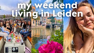 My weekend vlog living in Leiden The Netherlands 🌞 Canal tour new camera amp beach day [upl. by Hillier]