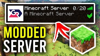 How To Make A Modded Minecraft Server  Full Guide [upl. by Nohtanoj]