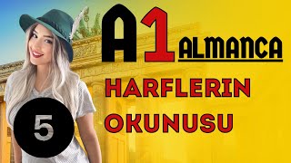 Ders 5  Almanca A1 Temel Seviye  Almanca Alfabede Harf Gruplarının Okunuşu ve Telaffuz Kuralları [upl. by Sitruc989]