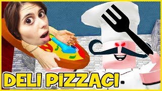 Deli Pizzacı ve Berberden Kaçış Roblox Dila Kent [upl. by Guilbert]