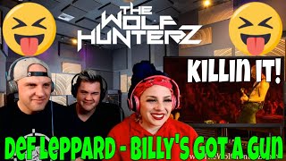 Def Leppard Billys Got A Gun Hits Vegas  THE WOLF HUNTERZ Jon Travis and Suzi Reaction [upl. by Adao]