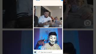 Wait for End 😱hacker 🤡 on omegle 😳omegle hackershorts viral adarshuc [upl. by Latt]