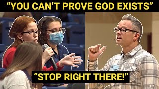 Atheist Students Challenge Christian About God Insightful Response [upl. by Nabala]