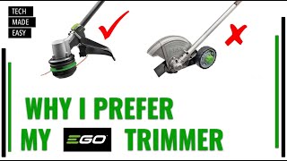 Why I prefer my EGO 56v String Trimmer vs EGO 56v Edger [upl. by Dodds]