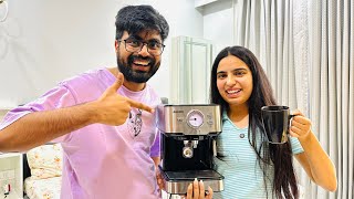 Diwali ka sabse bdia Gift 🎁😍  AGARO Coffee Machine amp Grinder [upl. by Sorce]