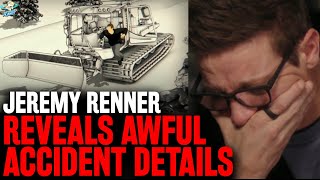 SHOCKING Jeremy Renner Reveals GRUESOME Details in Diane Sawyer Interview quotMy Eyeball Popped Outquot [upl. by Nannah]