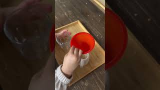 Montessori practical life  So important for fine motor development for pencil graspconcentration [upl. by Steinke115]