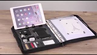 A4 Wireless Charging Padfolio ENG VO [upl. by Elyac]