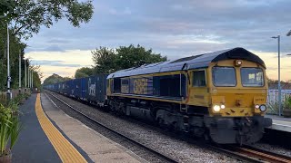 “Port of Immingham” 66742 GBRf 4E39 all blue containers 1823 1E Lea Road 2892024 [upl. by Behm66]