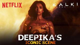 Deepika’s JAWDROPPING Walk Through FIRE 🔥  Kalki 2898 AD  Netflix India [upl. by Eiba]