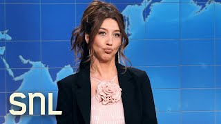 Weekend Update A Woman Who Insists Shes Not Mad  SNL [upl. by Fullerton]