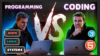 Programming vs Coding  Whats the difference [upl. by Brieta]