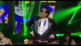 【TVPP】PSY  Gangnam Style 싸이  강남스타일  Special stage Dancing with the stars [upl. by Sension7]