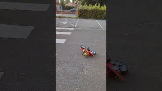 premier roulage moto RC Losi Promoto MX pour mon fils [upl. by Natala]