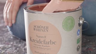 Mit Leidenschaft gemacht Mit Liebe gestrichen  Die SCHÖNER WOHNEN Naturell Kreidefarben [upl. by Publias]