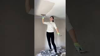 How to Prepare Tiles Wall ​ Wall paint​ Fast amp Beauty part 6273 [upl. by Lilly]