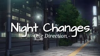 One Direction  Night Changes  LIRIK LAGU LYRICS [upl. by Saunders]