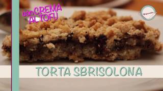 TORTA SBRISOLONA  RICETTA VEGANA [upl. by Staci]