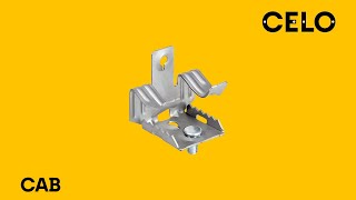 How to install threaded elements to steel beams  M6 stud hammeron flange beam clip CAB [upl. by Philine]