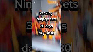 Ranking ninjago sets 30 days day 1430 lego ninjago [upl. by Northrup793]