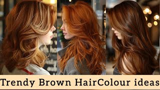 45 Red Brown Hair Colour Ideas  Dive in to find your next stunning look  redbrownhaircolor [upl. by Eecyaj211]