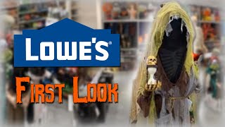 Lowes Halloween 2022 FULL FIRSTLOOK PHOTOS  Entire SetUp New Animatronics Decor  MORE [upl. by Eicats296]