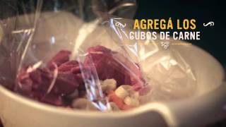 Cubos de Carne con Champignones y Zanahorias  Sabor al Horno [upl. by Adnama]