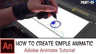 How to Create a Animatic in Adobe Animate  Scared Eyes Simple Animatic  Part01 [upl. by Siladnerb]