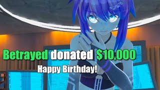 Mel gets a 10000 DONATION [upl. by Faruq]