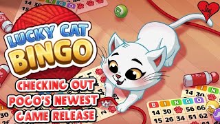 Checking Out Pogos Newest Game Lucky Cat Bingo [upl. by Shyamal274]