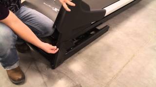 Xterra TR66 Treadmill  Assembly Step 3 [upl. by Lacram]