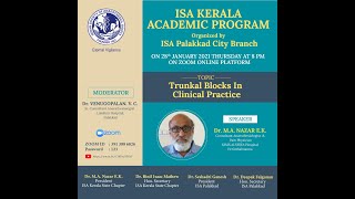 Truncal Blocks in Clinical Practice ISA Kerala State Chapter Academic Programme [upl. by Aramit]