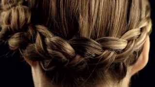 TUTO COIFFURE FEMME • Tresse bijou par Franck Provost [upl. by Giles]