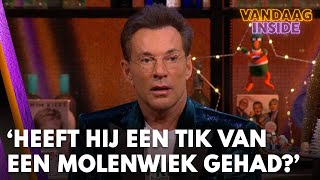 Gerard Joling over Vandaag Insidebargast Heeft hij een tik van een molenwiek gehad [upl. by Socram312]