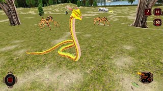 Snake Simulator anaconda Attack Game 3D  Android gameplay Videos [upl. by Laflam]