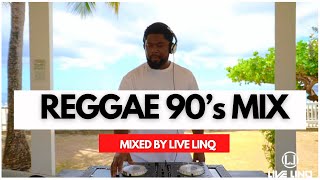 90’s Reggae Mix Old School  Cocoa Tea Beres Hammond Freddie￼ McGregor Sanchez Mixed By LiveLinQ [upl. by Inoj]