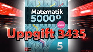 Matematik 5000 5 Uppgift 3435 [upl. by Reifinnej]