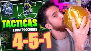 TACTICAS META 451 en EAFC 24 ¡VAS A GANAR TODO CON ESTA FORMACION FIFA 24 [upl. by Jurkoic]