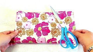 This Unbelievable Sewing Trick is Very Easy to Sew Bag From Just a Piece of Fabric 💜diybag [upl. by Niltiak908]