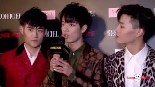 Xiao zhan XNine LOFFICIEL event red carpet Oct 30 2016 [upl. by Anaitsirhc]