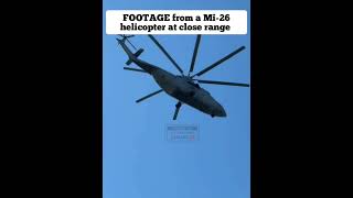 from a Mi26 helicopter at close range Today shorts [upl. by Avi214]