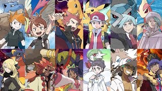 All Pokemon Champion Themes 19962019 [upl. by Lapotin]