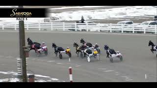 Saratoga Harness  7250 Trot Race 5 Sunday February 18 2024 [upl. by Leaw]