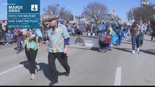 Mardi Gras parade coming to Soulard this weekend [upl. by Adnohsar467]