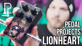 Pedal Projects Lionheart Distortion  Metal  Pete Cottrell [upl. by Aihsekan]