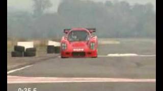 ULTIMA GTR BREAKS RECORD ON TOP GEAR TRACK [upl. by Gerita]