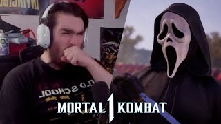 Mortal Kombat 1 Ghostface Gameplay Trailer Reaction [upl. by Sirap]