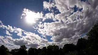 Sunset Time Lapse of Cumulus Clouds and Maybe Some Cirrostratus at the End  Correct me if Im Wrong [upl. by Dana]